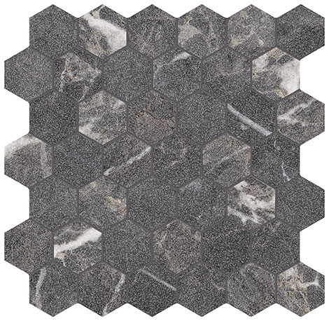 Royal Stoneworks 2" Tuscan Forge Vein Hex