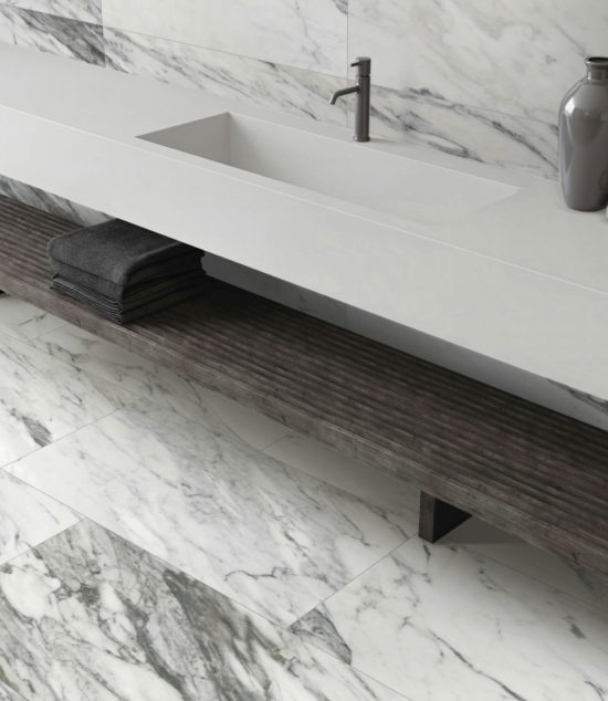 Royal Stoneworks 24X48 Regal White Vein Polished | Qualis Ceramica | Luxury Tile and Vinyl at affordable prices