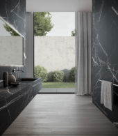 Royal Stoneworks 48X48 Regal Black Vein Honed | Qualis Ceramica | Luxury Tile and Vinyl at affordable prices