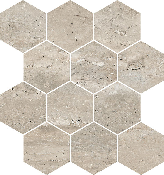 Saturnia 3x3 Hex Navona Matte