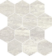 Saturnia 3x3 Hex Roman Matte | Qualis Ceramica | Luxury Tile and Vinyl at affordable prices