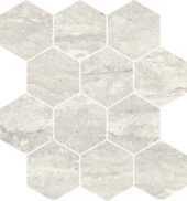 Saturnia 3x3 Hex Roman Matte | Qualis Ceramica | Luxury Tile and Vinyl at affordable prices