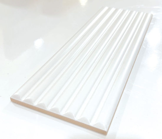 Sausalito 5X13 White  Gloss 02 | Qualis Ceramica | Luxury Tile and Vinyl at affordable prices