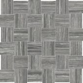 2x2 Carbon Basketweave | Qualis Ceramica | Luxury Tile and Vinyl at affordable prices
