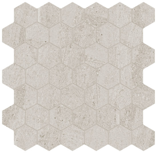Lithoform 2" Hex Veincut Coast | Qualis Ceramica | Luxury Tile and Vinyl at affordable prices