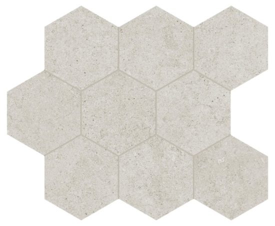 Lithoform 4" Hex Crosscut Coast | Qualis Ceramica | Luxury Tile and Vinyl at affordable prices