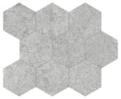 Lithoform 4" Hex Crosscut Twilight | Qualis Ceramica | Luxury Tile and Vinyl at affordable prices
