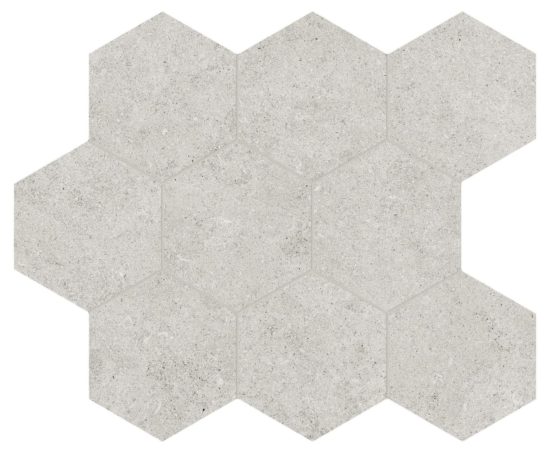 Lithoform 4" Hex Crosscut Vista | Qualis Ceramica | Luxury Tile and Vinyl at affordable prices