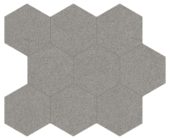 Serena 4" Hex Dusk | Qualis Ceramica | Luxury Tile and Vinyl at affordable prices