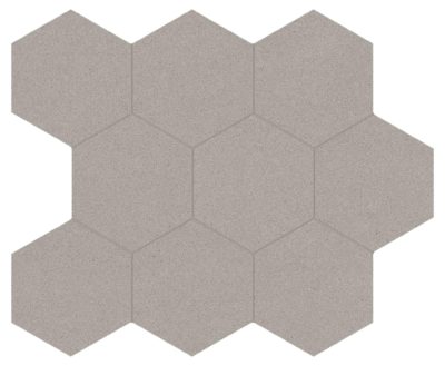 Serena 4″ Hex Pewter