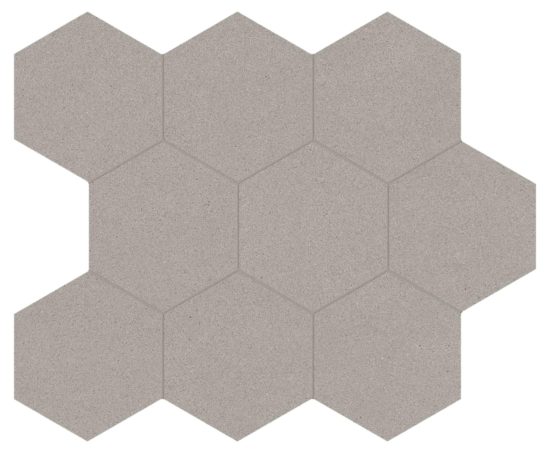 Serena 4" Hex Pewter