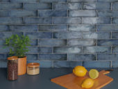 Aegean Blue 2X10W | Qualis Ceramica | Luxury Tile and Vinyl at affordable prices