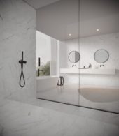 Altezza 13x13 Carrara | Qualis Ceramica | Luxury Tile and Vinyl at affordable prices