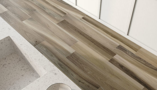 Amaya 8x48 Walnut | Qualis Ceramica | Luxury Tile and Vinyl at affordable prices