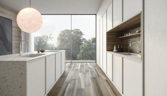 Amaya 8x48 Walnut | Qualis Ceramica | Luxury Tile and Vinyl at affordable prices