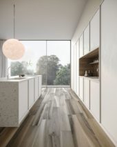Amaya 8x48 Walnut | Qualis Ceramica | Luxury Tile and Vinyl at affordable prices