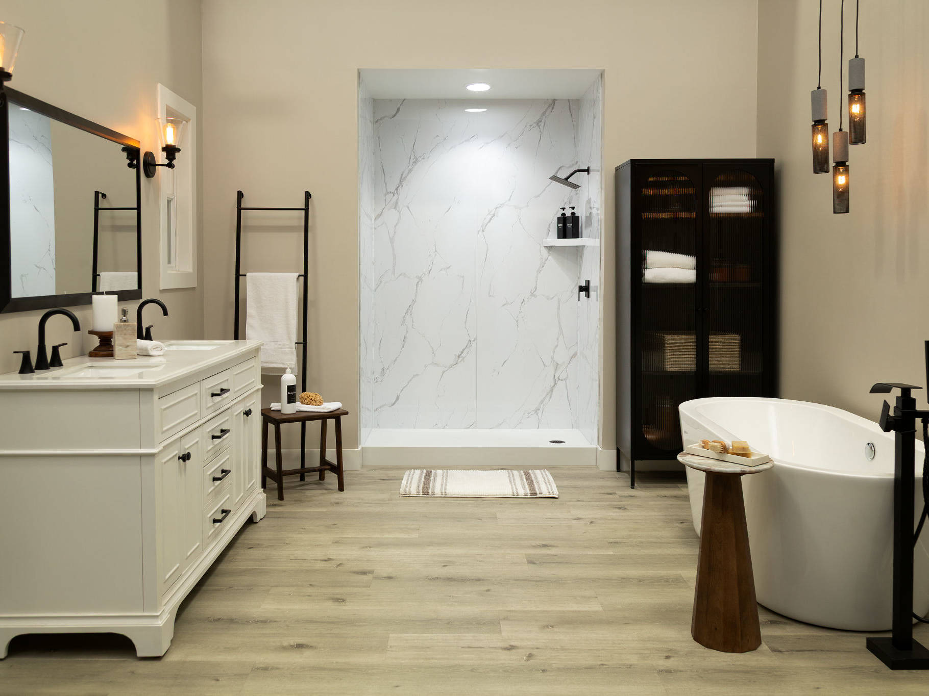 Carrara Marble Plus 1 | Qualis Ceramica | Luxury Tile and Vinyl at affordable prices