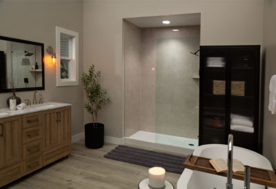 Drift Sand Gloss Shower Wall Kit 30x60x94