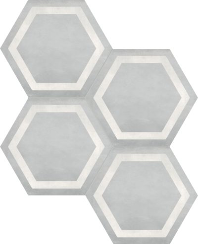Form 7″ Hexagon Frame Ice