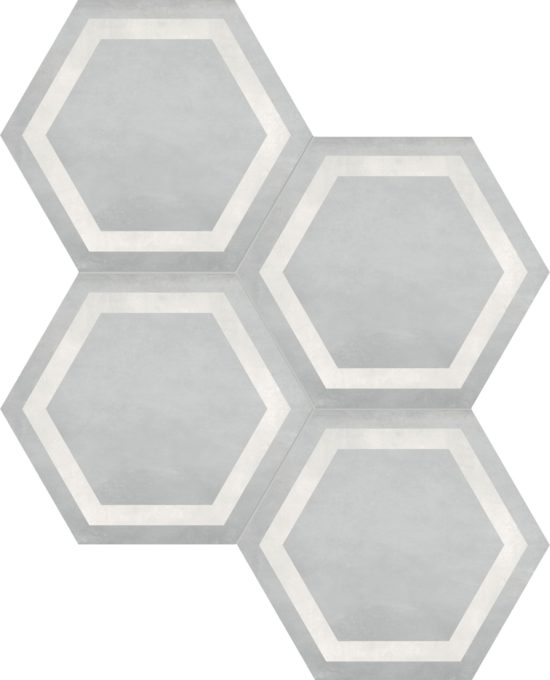 Form 7" Hexagon Frame Ice