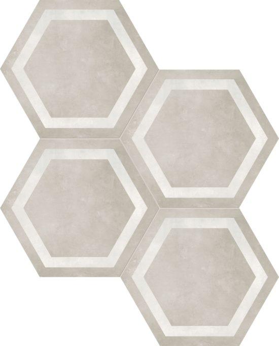 Form 7" Hexagon Frame Sand