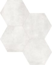 Form 7" Hexagon Ivory | Qualis Ceramica | Luxury Tile and Vinyl at affordable prices