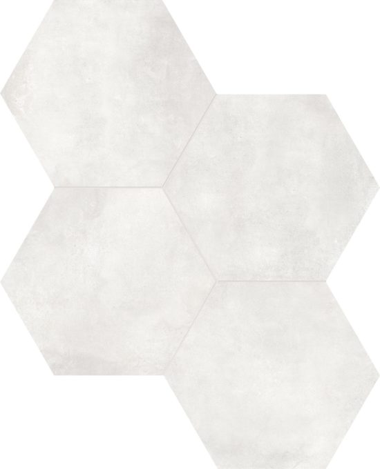 Form 7" Hexagon Ivory