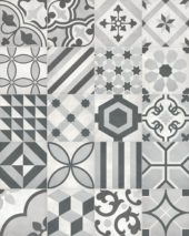 Form 8x8 Ice Deco Blend | Qualis Ceramica | Luxury Tile and Vinyl at affordable prices