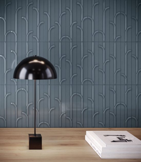 Geometra 3x12 Ink Ivy | Qualis Ceramica | Luxury Tile and Vinyl at affordable prices