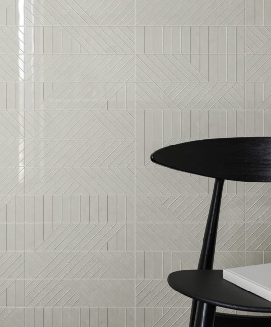 Geometra 3x12 Powder Maze | Qualis Ceramica | Luxury Tile and Vinyl at affordable prices