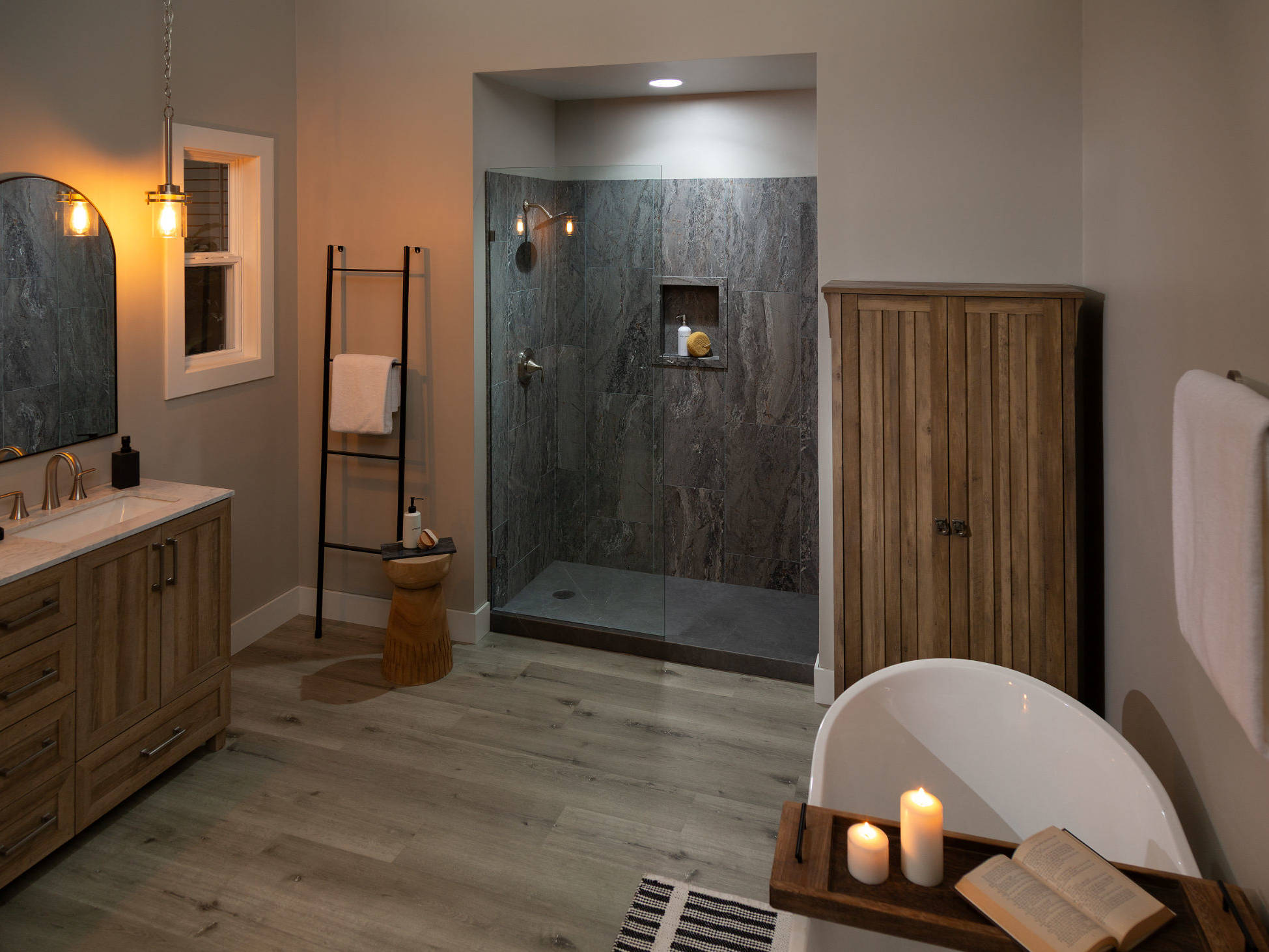 Graphite Slate 1 | Qualis Ceramica | Luxury Tile and Vinyl at affordable prices