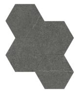 Mjork 6 Hex Carbon | Qualis Ceramica | Luxury Tile and Vinyl at affordable prices
