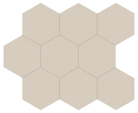 Monoforma 4" Hex Oasis Silk