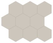 Monoforma 4" Hex Storm Silk | Qualis Ceramica | Luxury Tile and Vinyl at affordable prices