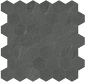 Nord 2 Hex Carbon | Qualis Ceramica | Luxury Tile and Vinyl at affordable prices