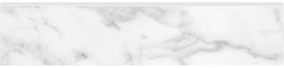 Plata 3×12 Carrara Abisso Bullnose Matte