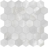 Plata Onyx Crystallo 2 Hexagon Matte | Qualis Ceramica | Luxury Tile and Vinyl at affordable prices