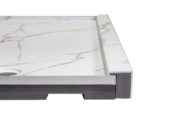 Shower Pan 30x60 Bianco Marble | Qualis Ceramica | Luxury Tile and Vinyl at affordable prices
