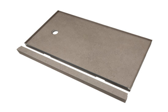 Shower Pan 30x60 Concrete Sand