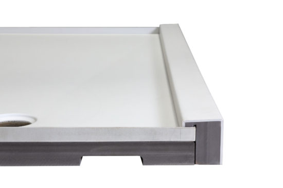 Shower Pan 30x60 Vivid White | Qualis Ceramica | Luxury Tile and Vinyl at affordable prices