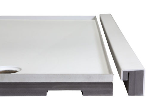 Shower Pan 30x60 Vivid White | Qualis Ceramica | Luxury Tile and Vinyl at affordable prices
