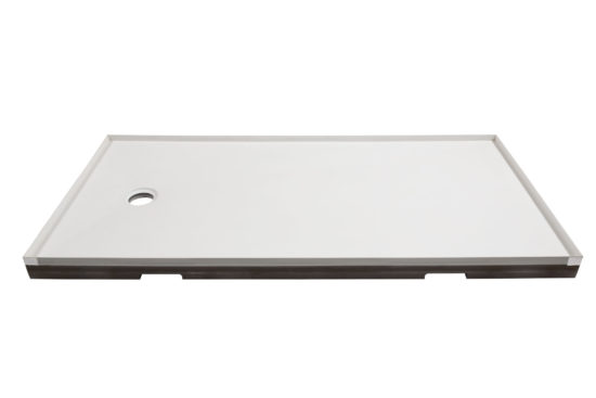 Shower Pan 30x60 Vivid White | Qualis Ceramica | Luxury Tile and Vinyl at affordable prices