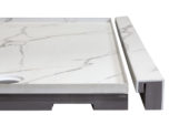 Shower Pan 32x60 Bianco Marble | Qualis Ceramica | Luxury Tile and Vinyl at affordable prices