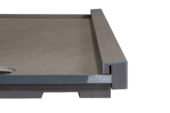 Shower Pan 32x60 Concrete Sand | Qualis Ceramica | Luxury Tile and Vinyl at affordable prices