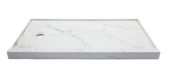 Shower Pan 36x60 Bianco Marble | Qualis Ceramica | Luxury Tile and Vinyl at affordable prices