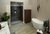Shower Pan 36x60 Concrete Sand | Qualis Ceramica | Luxury Tile and Vinyl at affordable prices