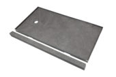 Shower Pan 36x60 Graphite Slate | Qualis Ceramica | Luxury Tile and Vinyl at affordable prices