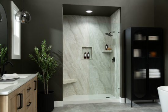 Shower Pan 36x60 Vivid White | Qualis Ceramica | Luxury Tile and Vinyl at affordable prices