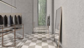 Station 10x24 Ash Half Hexagon | Qualis Ceramica | Luxury Tile and Vinyl at affordable prices