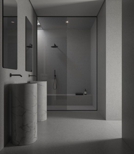 Station 2x2 Ash | Qualis Ceramica | Luxury Tile and Vinyl at affordable prices